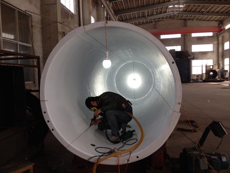 內(nèi)襯聚四氟乙烯（PTFE）大型設備